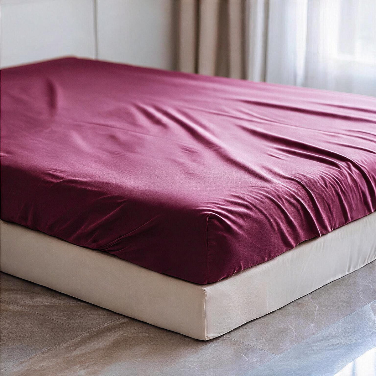 Cotton Percale Fitted Sheet