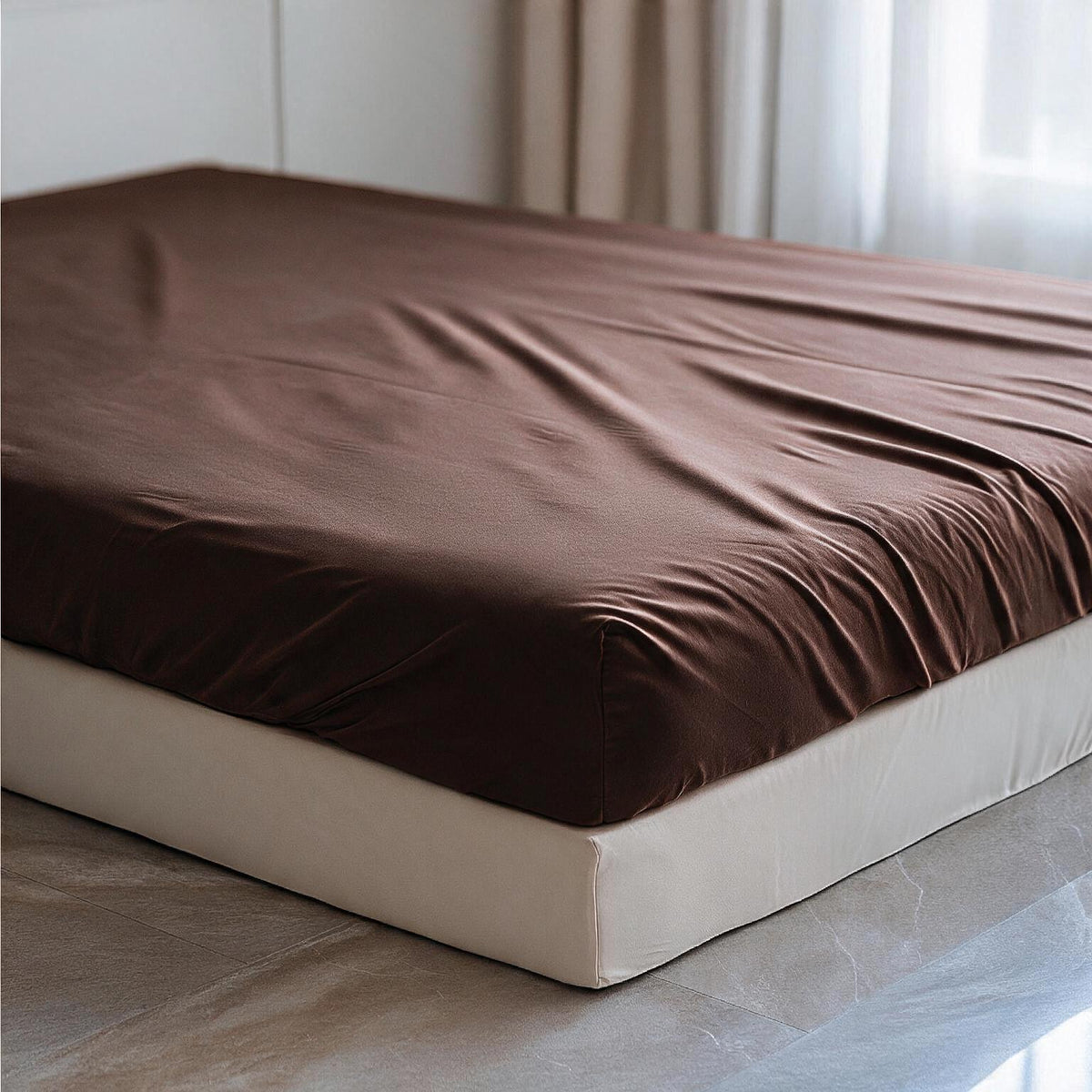 Cotton Percale Fitted Sheet