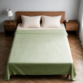 Cotton Sateen Flat Sheet + 2 Pillowcases