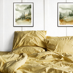Cotton Sateen Duvet Cover + 2 Pillowcases